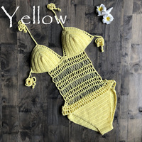 Maillot de bain bikini deux pièces à taille haute avec bretelles à volants et imprimé gingham paisley pour femme