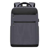 Sac à dos léger et imperméable personnalisé avec logo, port USB, pour ordinateur portable, idéal pour les voyages d'affaires, l'école et le bureau