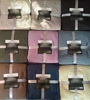 Ensemble de literie en tissu 100% polyester, matelassé par ultrasons, taille Queen, pour usage domestique, avec motifs de fruits frais