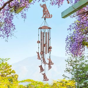 Campanas de Viento con Forma de Jirafa para Exteriores, Regalos para Mujeres/Hombres/Mamá/Esposa/Abuela, Regalos de Cumpleaños, Regalo Conmemorativo, Campana de Viento de Metal - Product Image 1