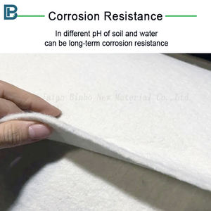 <span class=keywords><strong>Aiguille</strong></span> non tissée de tissu tissé de haute qualité 200g 300g PP perforée avec des produits de terrassement à fibres stables courtes fabriqués à partir de plastique HDPE - Product Image 2