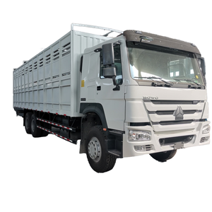 2025 tout nouveau 10 roues Transport clôture camion prix Sinotruk HOWO 6x4 boîte Cargo camions Van - Product Image 1