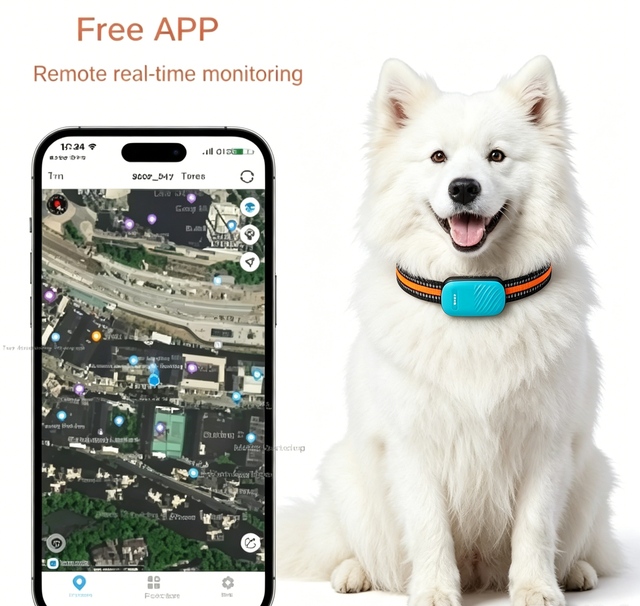 Geo Fence Safe Range Waterproof Dog & Cat GPS Tracker with AGPS/GSM 4G Real-Time Tracking 2026