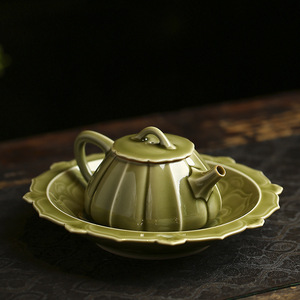 Beixitang Zezhi Pattern Ceramic Plate Irregular Shape Porcelain Fruit Platter Luxury Retro Tea <b>Snack</b> <b>Tray</b> Party Use - Product Image 3