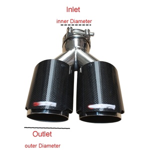 Weego — tube silencieux d'échappement Akrapovi * c, personnalisé, double Fiber de carbone, pour Bmw F30, vente en gros - Product Image 4