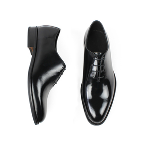 <span class=keywords><strong>Scarpe</strong></span> Oxford di Lusso Fatte a Mano in Pelle Verniciata Nera <span class=keywords><strong>per</strong></span> Uomo, Suola in Vera Pelle, <span class=keywords><strong>Scarpe</strong></span> Eleganti <span class=keywords><strong>per</strong></span> Cerimonie, Matrimoni e Feste - Product Image 3