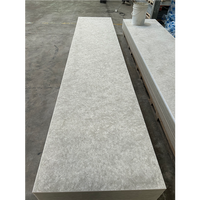 Prix d'usine, marbre artificiel, grande dalle, plan de travail, plateau de table, découpé sur mesure, 6-30 mm, surface solide, vente en gros