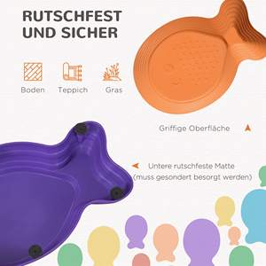 Step Stones Pierres d'équilibre pour les tout-petits Stepping Stones Planche à sauter Utilisation intérieure et extérieure Bloc d'équilibre Jouets pour l'autisme sensoriel - Product Image 5