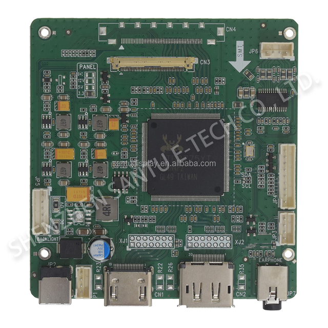 R75AN01-V1.1 Is 4k Edp VbyOne Universal Lcd Controller Board High Resolution 3840x2160 Uhd Lcd Control Cards with Dp Hdmi-inputs