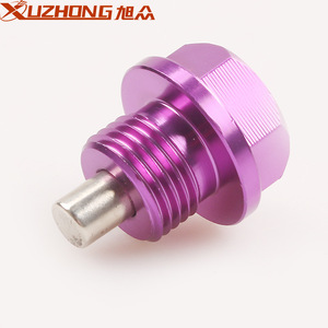 XUZHONG Oil Pan Screw Magnetic Drain <b>Plug</b> M12 M14 Aluminum Alloy For Car Modification - Product Image 2