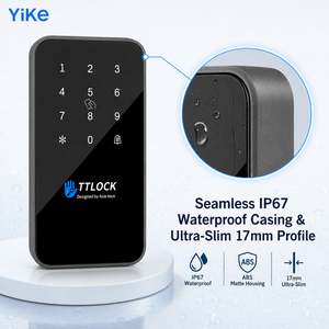 RFID-Zugangskontroll-Tastatur-Controller Kommerzieller Standalone 13,56MHz Tür-TTLOCK-<span class=keywords><strong>App</strong></span> Drahtloser PIN-Code Büro China Fabrik - Product Image 3