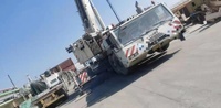 Grue sur camion Terex de 250 tonnes d'occasion, marque allemande réputée, bon état, prix avantageux, vente de moteur principal, pompe, boîte de vitesses à Dubaï