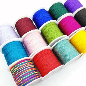 <span class=keywords><strong>Fil</strong></span> Cordon Tressé en <span class=keywords><strong>Nylon</strong></span> pour Fabrication de Bijoux – Diamètre 0.4mm, Épais ou Fin – Idéal Colliers, Perles, Accessoires DIY - Product Image 3