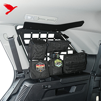 Pour Toyota Sequoia 2023-2026 : Kit de panneaux modulaires Molle pour rangement, étagère de coffre arrière et modification de fenêtre