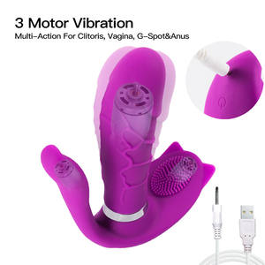 Erkekler kadınlar çiftler yapay penis titreşimli prostat masaj aleti uzaktan kumandalı giyilebilir klitoral g-spot seks Tois külot vibratör - Product Image 2