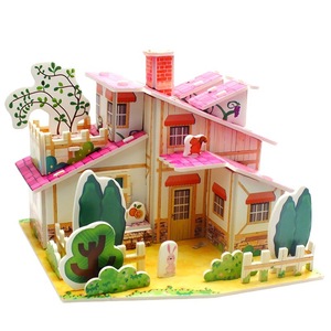 Bán buôn lớn <span class=keywords><strong>3D</strong></span> giấy câu đố đồ chơi trẻ em của giáo dục DIY Lắp ráp khối với hội đồng quản trị bọt trong kho cho Vận chuyển nhanh chóng - Product Image 1