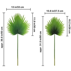 OEM el de siempreverde <span class=keywords><strong>Tropical</strong></span> Artificial de hojas de <span class=keywords><strong>palma</strong></span> - Product Image 4