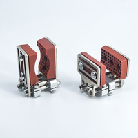 Pince pneumatique télescopique réglable MVS à prix avantageux avec patin en silicone pour cylindre à doigt