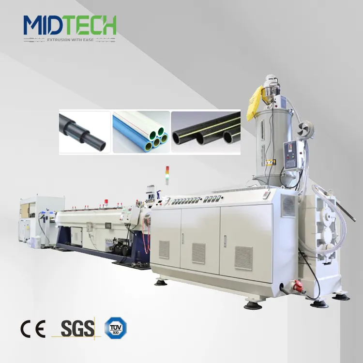 5-200mm plastic HDPE PE PP pipe extrusion production line Water Irrigation Pipe Tube Extrusion Extruder Making Machinery
