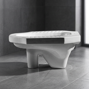 Vistaar ห้องน้ำเซรามิกสีขาวดีไซน์เอเชียสำหรับห้องน้ำอินเดีย - Product Image 1