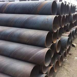 Vendita a caldo Q235 Q345 SSAW a forma di sezione tonda a spirale tubo saldato a spirale <span class=keywords><strong>tubi</strong></span> in acciaio saldato <span class=keywords><strong>per</strong></span> il trasporto di liquidi - Product Image 2