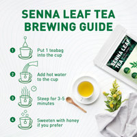 Thé minceur Thé de séné naturel en sachets Fitness Nettoyage du côlon Thé de feuilles de séné pour le soutien digestif Perte de poids Ventre plat
