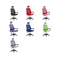 Hebei chaise de bureau à dossier haut avec ascenseur à gaz bureau pivotant maille PU matériel Design moderne appui-tête haut et mécanisme d'inclinaison prix