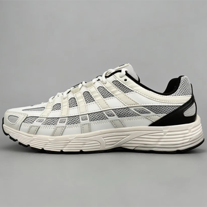 Chaussures de course anti-odeur avec logo personnalisé, baskets décontractées en mesh bicolore - Product Image 6