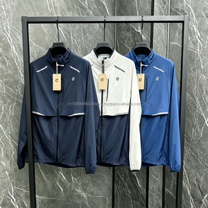 Veste coupe-vent Cloud pour homme, idéale pour le cyclisme et la course à pied, survêtement coupe-vent en gros - Product Image 1