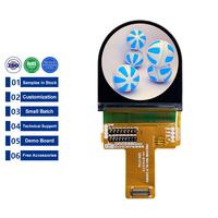 Écran LCD TFT rond MIPI BOE 1,25 pouce 720*720 pour casque de réalité augmentée/virtuelle, module d'affichage LCD circulaire 1,25 pouce 29 broches HX8394F