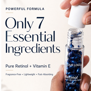 Cápsulas <span class=keywords><strong>de</strong></span> esencia facial antiarrugas <span class=keywords><strong>de</strong></span> retinol <span class=keywords><strong>para</strong></span> blanquear y reafirmar <span class=keywords><strong>la</strong></span> piel, cápsulas <span class=keywords><strong>de</strong></span> suero hidratante - Product Image 3