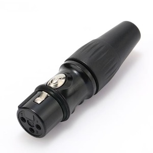 สายไมโครโฟนแบบ XLR 3 พิน รุ่น <span class=keywords><strong>REAN</strong></span> แบบเดียวกับ Card Jack พร้อมขั้วต่อทองเหลืองสำหรับปลั๊กตัวผู้/ตัวเมีย - Product Image 5