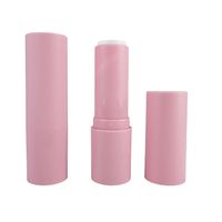 Contenants cosmétiques vides en aluminium et plastique pour baume à lèvres et rouge à lèvres, 5 ml, avec logo personnalisé imprimé à l'écran