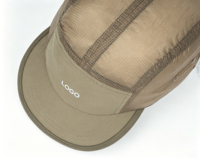 Gorra de Béisbol Unisex de Cinco Paneles, Impermeable, Ligera, Transpirable, de Malla, de Secado Rápido, Versátil, Gorra Deportiva Lisa