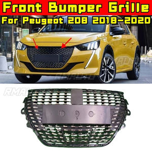 Kit carrosserie pour Peugeot 208 2018-2020, calandre de pare-chocs, grilles de course, bandes décoratives, calandre avant, pièce extérieure - Product Image 1