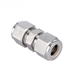 Raccords à Compression Forgés à Double Ferrule <span class=keywords><strong>en</strong></span> Acier Inoxydable SS316 304 Haute Pression <span class=keywords><strong>de</strong></span> <span class=keywords><strong>2</strong></span> mm à 50 mm - Product Image 1