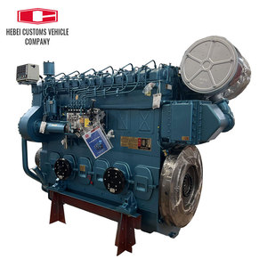 CW6200ZC 750rpm 450kwWater-cooled <strong>Marine</strong> <strong>Engine</strong> Complete <strong>Engine</strong> for Weichai - Product Image 2