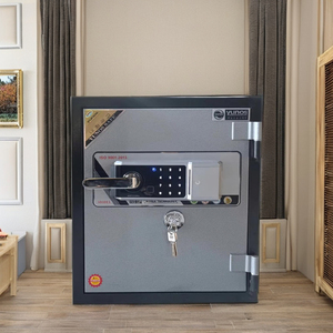 Coffre-fort électronique numérique YUNOS YNS-52F avec serrure à clé, mural, ignifuge, avec protection optimale contre le vol - Product Image 1