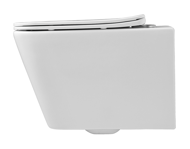 Высококачественный экономичный керамический унитаз для ванной комнаты, цельный настенный унитаз из Китая