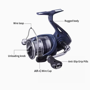 รอกตกปลา <span class=keywords><strong>SHIMANO</strong></span> 22 <span class=keywords><strong>Catana</strong></span> 1000 2500 2500HG C3000 C3000HG 4000 4000HG แบบสปินนิ่ง 2+1bb อัตราทดเกียร์ 5.0:1 6.2:1 5.8:1 - Product Image 6