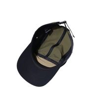 Casquette 5 panneaux personnalisée de haute qualité, tendance, sportive, réglable, avec logo tissé, pour aventures en plein air et plage, broderie 3D