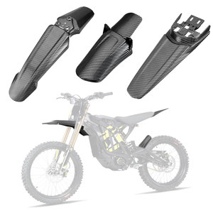 Juego de 3 Protectores de Amortiguador Delantero y Trasero de Fibra de Carbono para Sur Ron Light X/s X260 X160 - Product Image 4