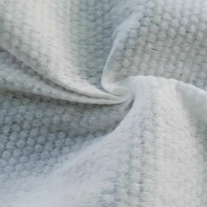 Best Choice Eco-Friendly Anti-Static White Cotton Spunlace Nonwoven Fabric Roll Lightweight Hygienic Parallel Embossed for - Product Image 1