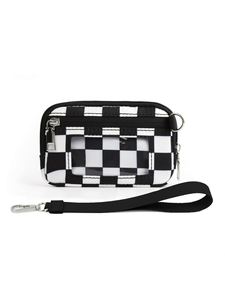 Custom Women's Waterproof Nylon Wristlet <b>Wallet</b> - <b>Zip</b> Card Case with ID Window & Keychain for Promotional Gift - Product Image 4