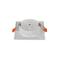 Downlight intérieur en aluminium à double tête rectangulaire encastré smd led pour bureau à domicile