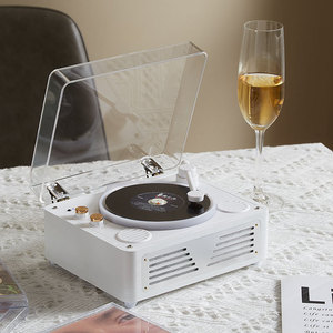 ريدوينجي قرص دوار هاي فاي رترو يو إس بي محمول مع تشغيل Mp3 مللي أمبير صوت لاسلكي - Product Image 6