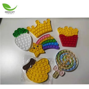 Silikon bentuk khusus untuk mainan Fidget gelembung untuk mainan edukasi usia <span class=keywords><strong>5</strong></span> sampai 7 tahun - Product Image 5