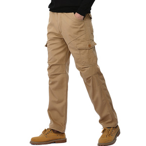 Men's Fleece <strong>Combat</strong> Camo Cargo <strong>Trousers</strong> Camouflage Straight Fitcargo <strong>Combat</strong> <strong>Trousers</strong> Pantalon Cargo Homme - Product Image 2