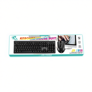 ชุดคีย์บอร์ดเมาส์ JX T958 ชุดเกมมืออาชีพพร้อมไฟแบ็คไลท์ LED สำหรับเล่นเกม - Product Image 2
