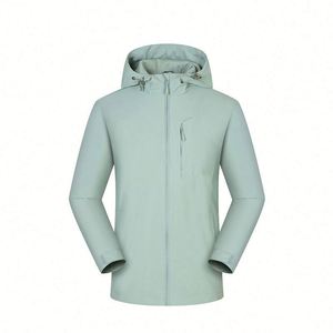 Design Soft <b>Shell</b> Jacket Windproof Motion Jacket Breathable Climbing SuitCustom Made Embroidery Long Sleeve Work Clothes - Product Image 5